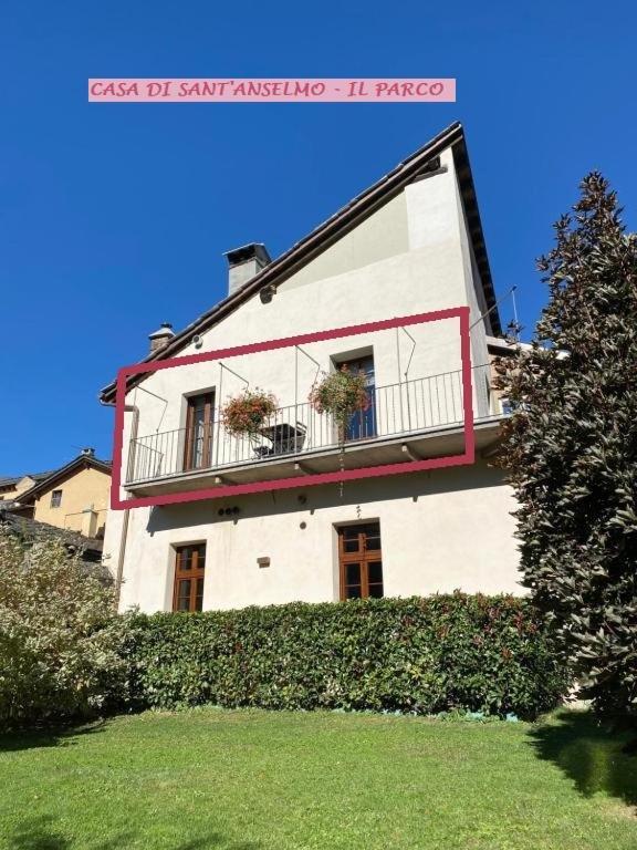 Casa Di Sant'Anselmo Aosta - Il Parco Exterior foto